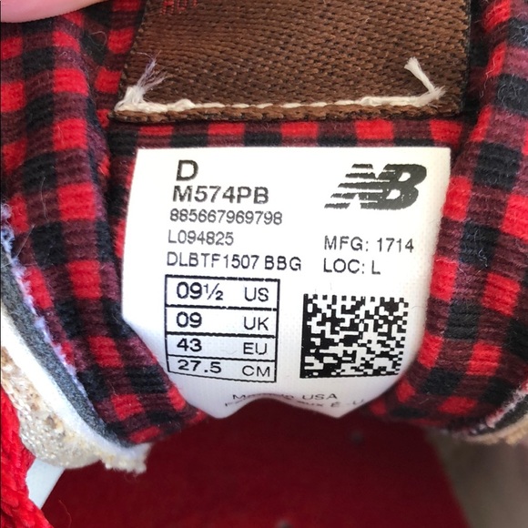 (Sold) New Balance Paul Bunyon Size 9.5 - Picture 7 of 8